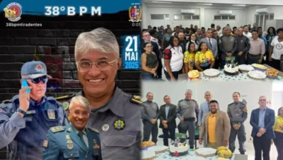 COMANDANTE DO 38º BATALHÃO TIRADENTES, TC MANOEL ALVES, É HOMENAGEADO EM ANIVERSÁRIO
