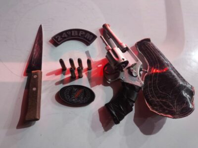 Operação Peritoró Segura prende homem com revólver calibre 38 em bar do povoado Independência