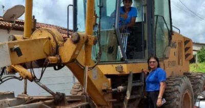 OBRAS NO DISTRITO PARUÁ: VEREADORA CLÁUDIA DO DEZ TEM PEDIDO ATENDIDO!