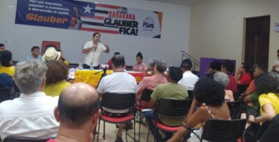 Deputado federal Glauber Braga (PSOL/RJ), em São Luís