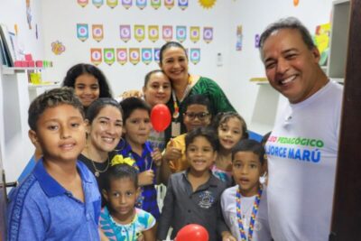Fred Campos entrega novo Núcleo do EducaPaço, homenageia o Vereador Jorge Maru e reforça compromisso com a educação em Paço do Lumiar.