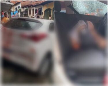 Por ciúmes, homem mata motorista com 10 tiros e atinge namorada no rosto em São Luís