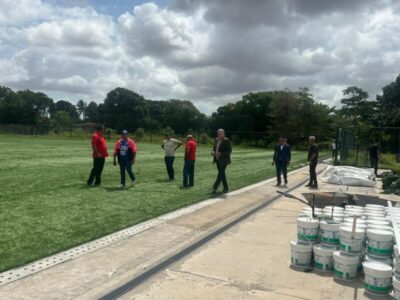 DIRIGENTES DE LIGA VISITAM O CT DA FMF