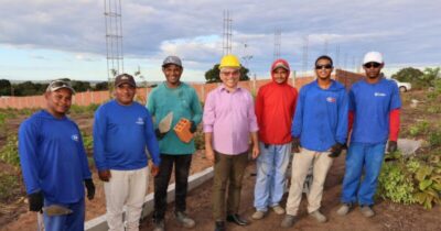 Secretário Elinaldo Colaço visita obras e comenta o impacto positivo da gestão de Nonatinho