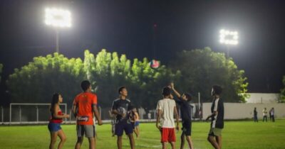 Prefeitura entrega novo sistema de irrigação automatizada e iluminação em LED no Complexo Esportivo Miguel Lima