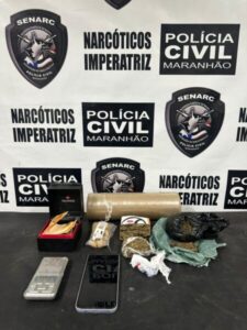 Mulher é presa por tráfico de drogas durante operação da DENARC em Imperatriz