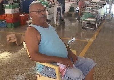 Idoso fica ferido após escorregar em piso de entreposto pesqueiro em São Luís
