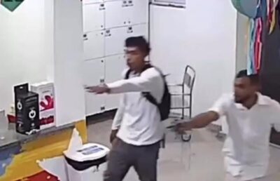 Dupla armada invade maternidade para roubar arma e colete de segurança