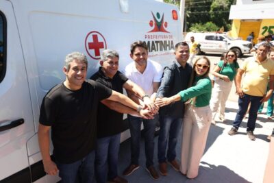 Deputado Osmar Filho reforça compromisso com Matinha durante entrega de obras