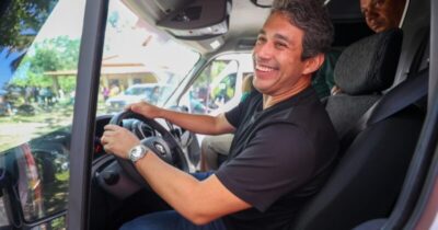 Deputado Osmar Filho reforça compromisso com Matinha durante entrega de obras e ambulâncias