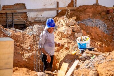 Obra do Hospital do Parque Alvorada segue em ritmo acelerado sem interromper atendimentos à população
