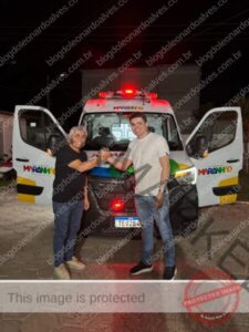 Dr. Zé Francisco e Dr. Pedro Neres agradecem governador Brandão e secretário Orleans por nova ambulância para UPA de Codó