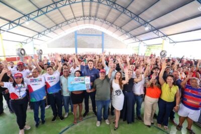 “Além de entregar obras e serviços, estamos combatendo a fome no Maranhão”, afirma Orleans Brandão
