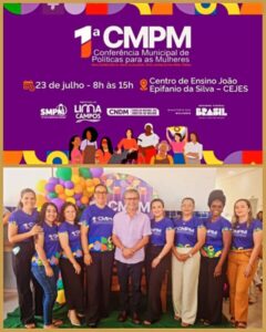 Prefeito Jailson Fausto participa da 1ª Conferência Municipal de Políticas Para as Mulheres em Lima Campos