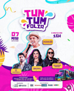 Prefeito Fernando Pessoa anuncia o lava-pratos em Tuntum; a programação conta com Chicabana