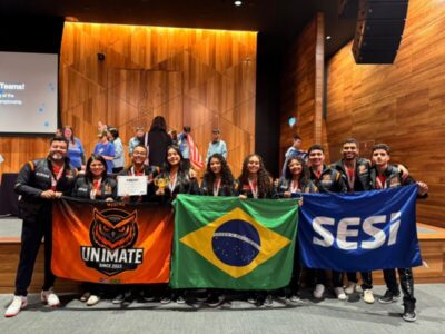 Equipe Unimate do SESI-MA conquista prêmio internacional de robótica