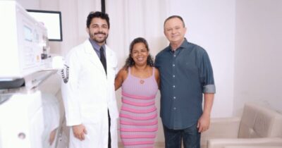 Brandão acompanha sessão de câmara hiperbárica em visita à Unidade de Tratamento de Queimados do Hospital da Ilha