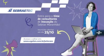 Sebrae abre inscrições para credenciamento de empresas prestadoras de serviços em inovação
