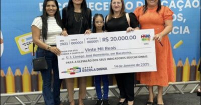Gestão de Fernanda Gonçalo recebe o título “Prefeita Ouro em Educação” pelo trabalho em Bacabeira