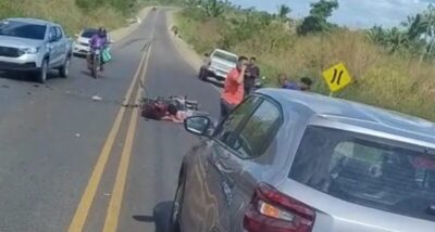 GRAVE ACIDENTE DEIXA DUAS VITIMAS FATAIS NA BR-222 ENTRE ITAPECURU-MIRIM E POVOADO LEITE.