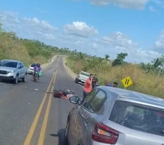 GRAVE ACIDENTE DEIXA DUAS VITIMAS FATAIS NA BR-222 ENTRE ITAPECURU-MIRIM E POVOADO LEITE.