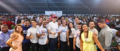 Orleans Brandão participa de entregas de obras em Paço do Lumiar