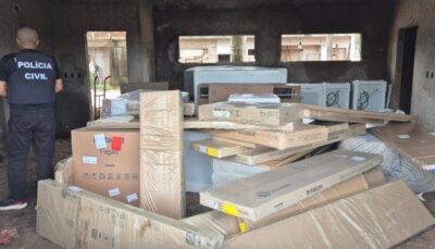 POLÍCIA CIVIL DO MARANHÃO RECUPERA CARGA DE MÓVEIS E ELETRODOMÉSTICOS ROUBADA NA ZONA RURAL DE SÃO LUÍS
