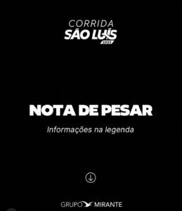 LUTO NO ESPORTE: COMPETIDOR MORRE DURANTE CORRIDA EM SÃO LUÍS.