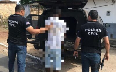 HOMEM QUE AMEAÇOU MATAR SUA PRÓPRIA FAMÍLIA É PRESO PELA POLÍCIA CIVIL,EM BACURI