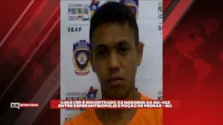 HOMEM É ENCONTRADO MORTO COM TIRO NA TESTA NA MA-012 ENTRE ESPERANTINÓPOLIS E POÇÃO DE PEDRAS