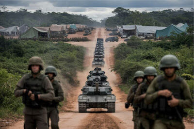 Venezuela constrói pistas e acampamentos perto do Brasil e Exército reage com operação massiva na Amazônia