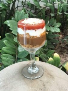 Receita da sobremesa Mineira na Taça Romeu e Julieta