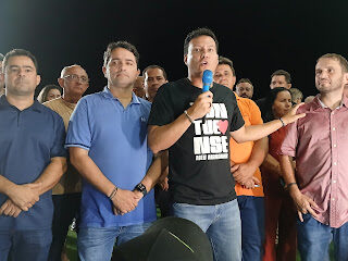 Com a presença do vice-governador Fernando Pessoa entrega Terminal Rodoviário de Tuntum