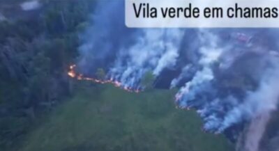 *Queimadas transformam Vila Verde em “Vila Cinza” e o prefeito derrubador de árvores, o que tem feito pelo meio ambiente?*Veja os Vídeos abaixo