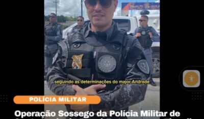Operação Sossego da Polícia Militar de Santa Luzia do Paruá Retorna para  Fiscalizar o Trânsito Veja a Entrevista na íntegra da Matéria