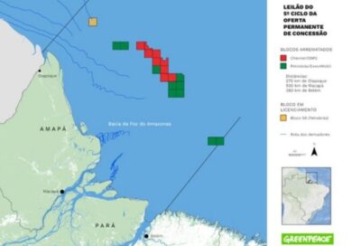Greenpeace Brasil alerta para riscos do PL da Devastação na Foz do Amazonas