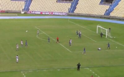 Linha de pipa quase provoca tragédia durante jogo do MAC no Castelão pela Série D