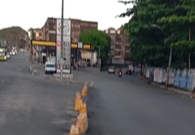Trânsito no Anil alterado para obras de drenagem em frente ao Lítero
