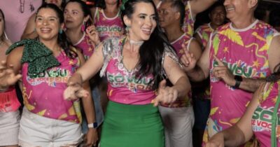 Audreia Noleto é considerada a rainha do carnaval do Maranhão 2025