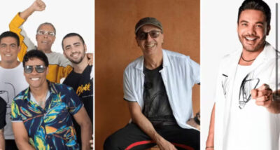 Wesley Safadão, Chiclete com Banana e Olodum fazem shows neste domingo de Carnaval, em São Luís