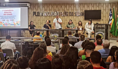 PREFEITO JAILSON FAUSTO PARTICIPA DA 1ª CONFERÊNCIA MUNICIPAL DAS CIDADES EM LIMA CAMPOS E DEFENDE DESENVOLVIMENTO URBANO SUSTENTÁVEL