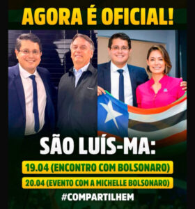Bolsonaro se reunirá com lideranças do PL em São Luís