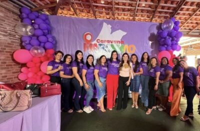 Valéria Castro participa da “Caravana Maranhão Todos por Elas” em Pinheiro