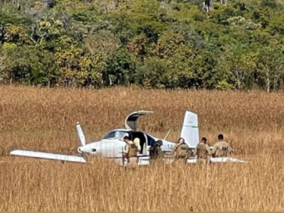 Avião de prefeito roubado no Maranhão é encontrado no Tocantins