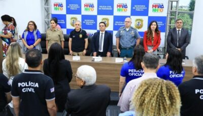 SEGURANÇA PÚBLICA INICIA SEMANA DA MULHER COM CAPACITAÇÕES E MUTIRÃO PARA ACELERAR 300 INQUÉRITOS QUE APURAM VIOLÊNCIA DE GÊNERO