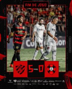 Quarta-feira desastrosa para o futebol maranhense: Sampaio eliminado e Moto goleado