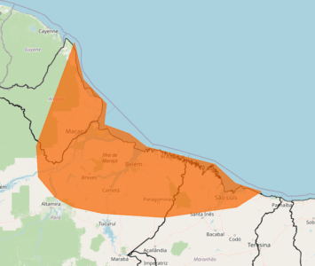 Onze municípios maranhenses entram em alerta para fortes chuvas neste fim de semana