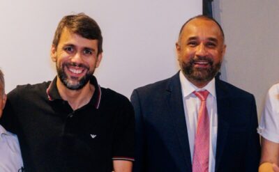 Pedro Lucas Fernandes parabeniza o novo presidente da FAMEM
