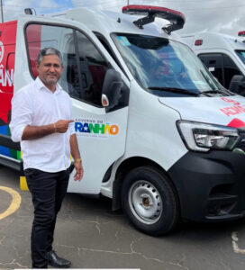 Toca Serra recebe nova ambulância do governo e reforça compromisso com a saúde de Pedro do Rosário
