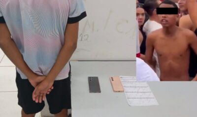 PM encontra adolescente que viralizou em vídeo tentando furtar celular na Avenida Litorânea